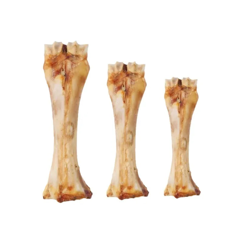 Puppy molar rod chew in three sizes: large, medium, small for teeth cleaning and calcium supplement