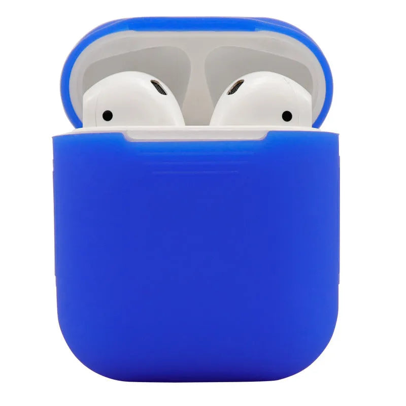 Silicone protective cover for Apple AirPods 2 charging case in multiple colour options