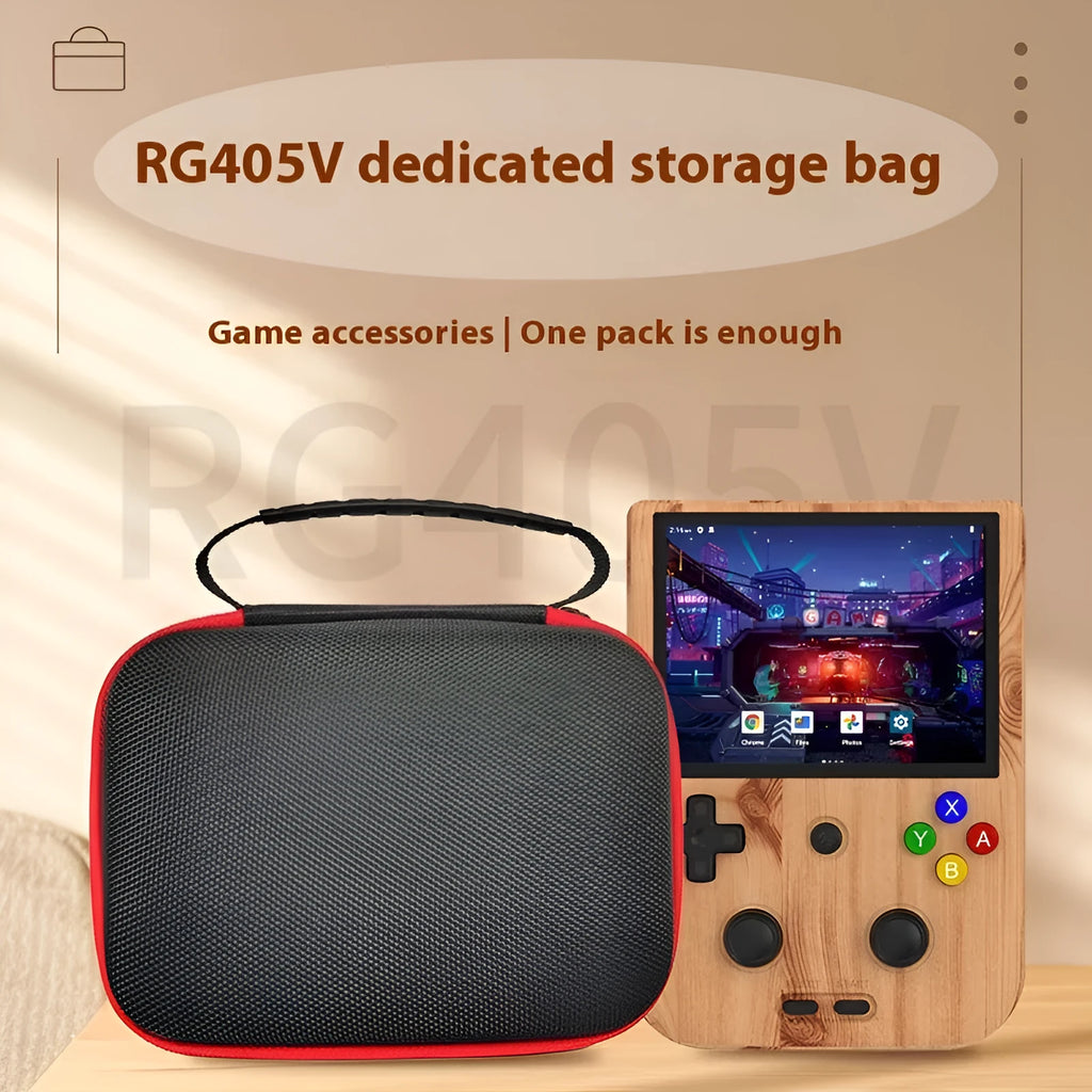 RG405V custom storage bag made from 1680D fabric for handheld game console protection