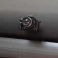 Retro camera dot shaped small plastic paste hook for car interior, 4.2x2.5cm.