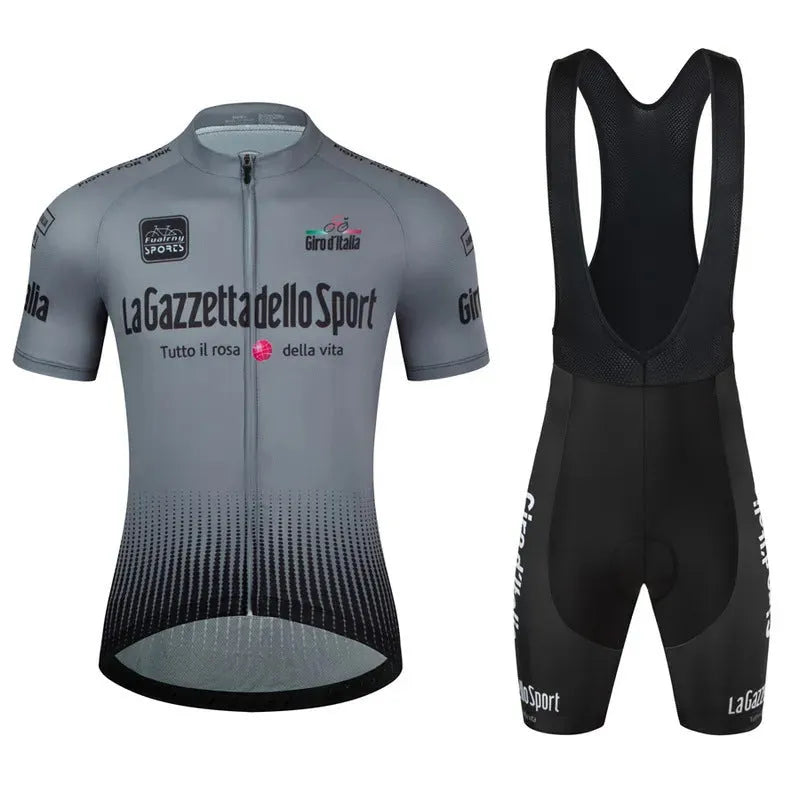 Cycling clothing short sleeve suit in pattern design with quick-dry polyester fabric
