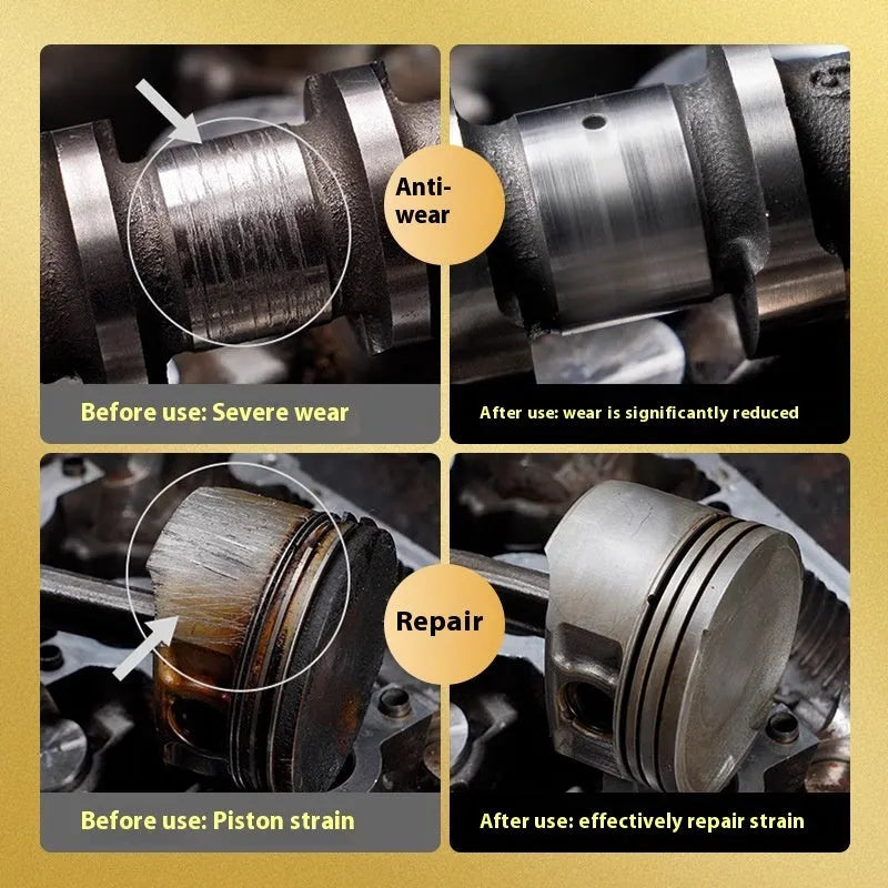 White-capped 60ml bottle of engine oil anti-wear additive and protective agent.