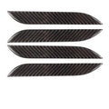 Carbon fibre door handle protection patches for Model S vehicles anti scratch adhesive kit
