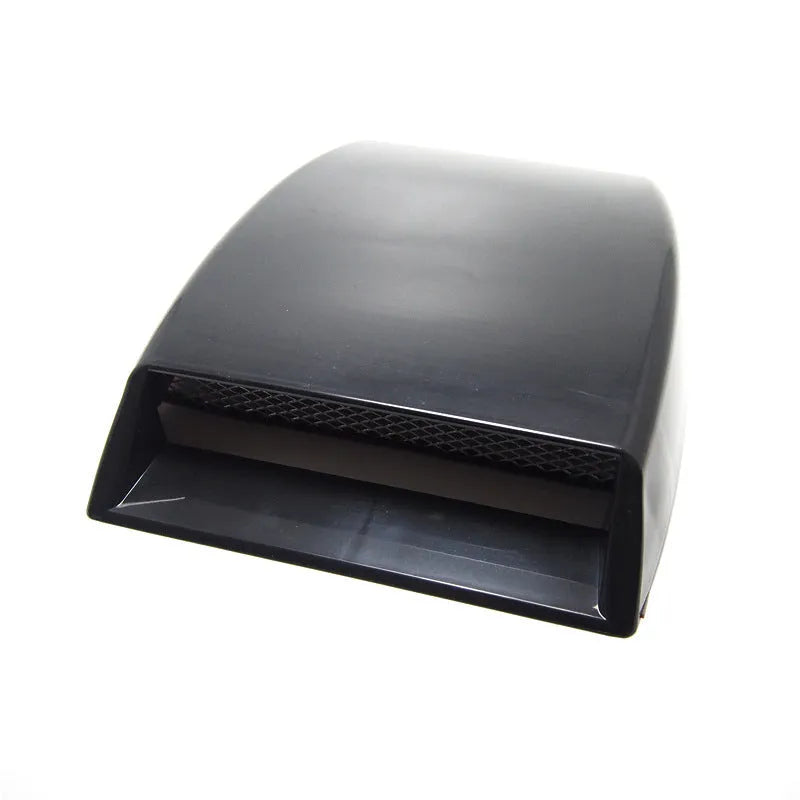 ABS plastic decorative car air vent grille for exterior styling in black, silver, or white colour.