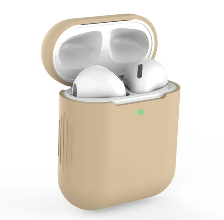 Silicone protective cover for Apple AirPods 2 charging case in multiple colour options