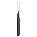 Micro eyebrow and lash brush set with caps in five colours including black and purple, with spoolies and angled brushes