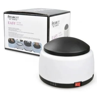 Steam Environmental Unloading Machine for removing nail oil gel, 16 cm PP, black colour