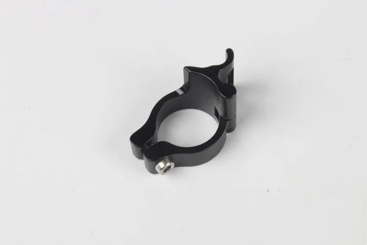 Black aluminium alloy vehicle clamp ring with 28.6mm diameter for highway steel frame tubing