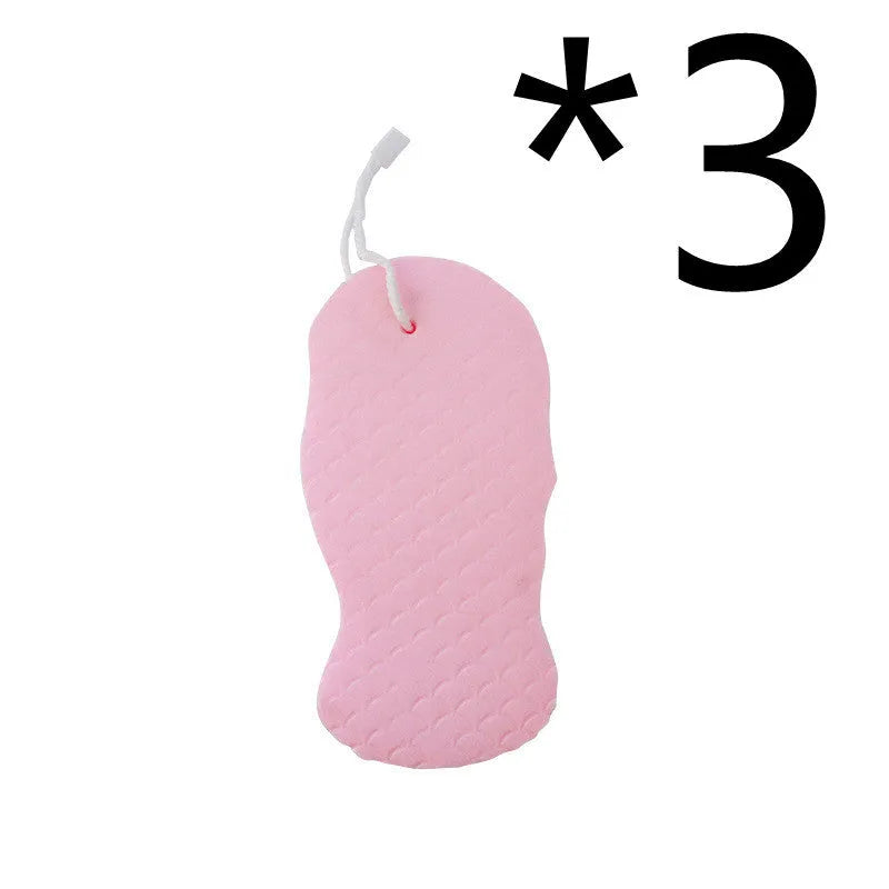 White 3D fish scale pattern bath sponge ball for gentle body exfoliation in the shower