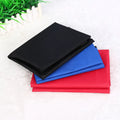 Red waterproof pet seat cushion measuring 135cm square on a car seat
