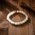 Vintage tassel bohemian chain with natural stone geometric beads in ten colour options