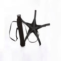 Black football juggling belt with rotating mechanism for 2-metre practice