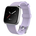 Fitbit Versa Lite replacement wrist strap in TPE material showing colour options
