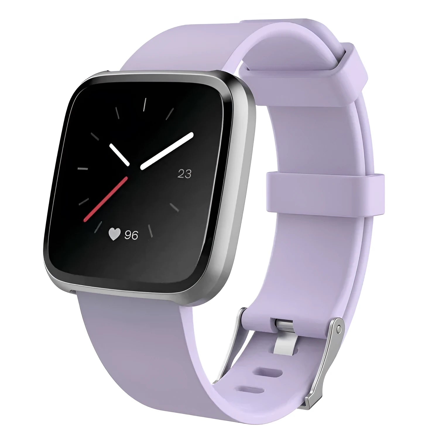 Fitbit Versa Lite replacement wrist strap in TPE material showing colour options