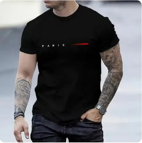 3D printed slim fit men's short sleeve top in mesh polyester, colour TY5741