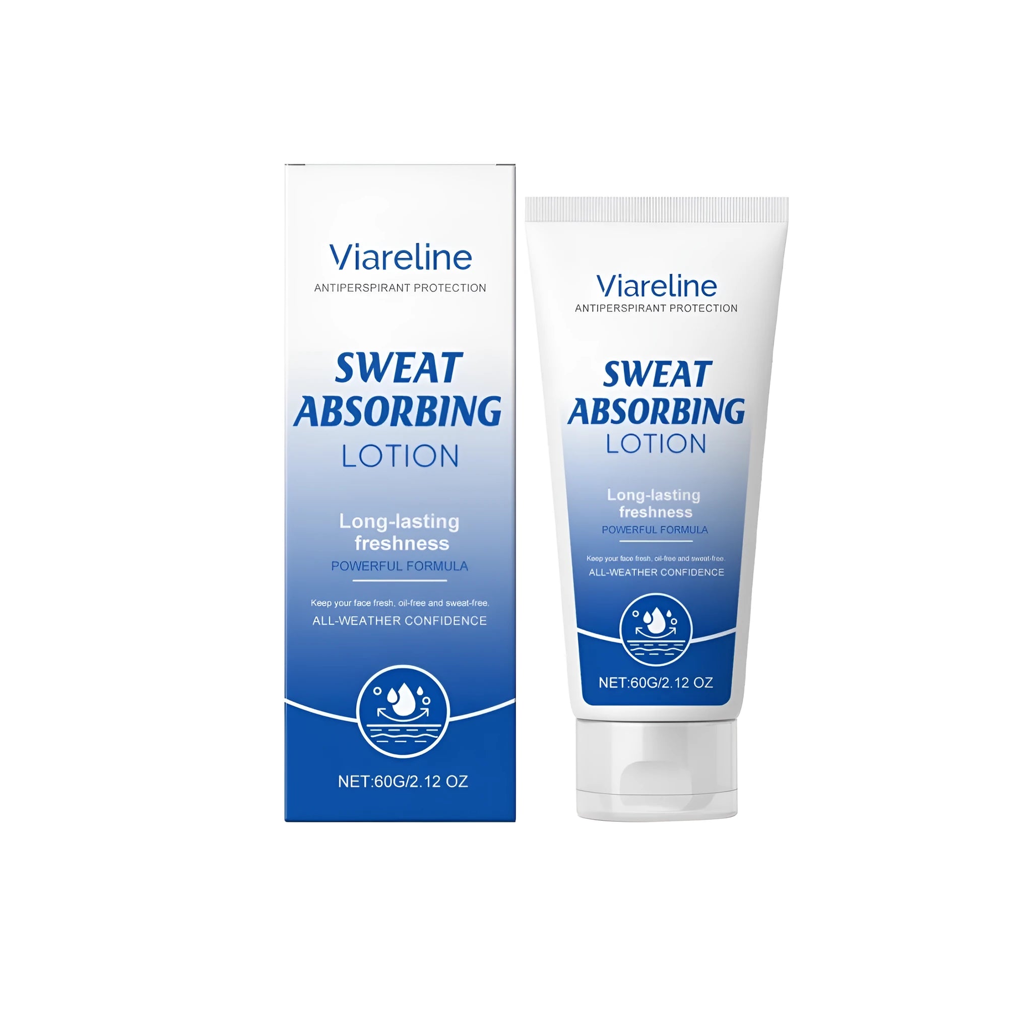 Sweat Absorbing Lotion 60G facial moisturiser for oil control with glycerin and witch hazel