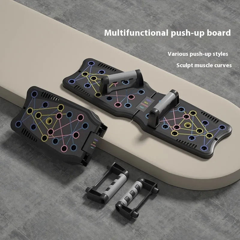 Push up support plate made of ABS environmentally friendly material with flat base, available in multiple colour options