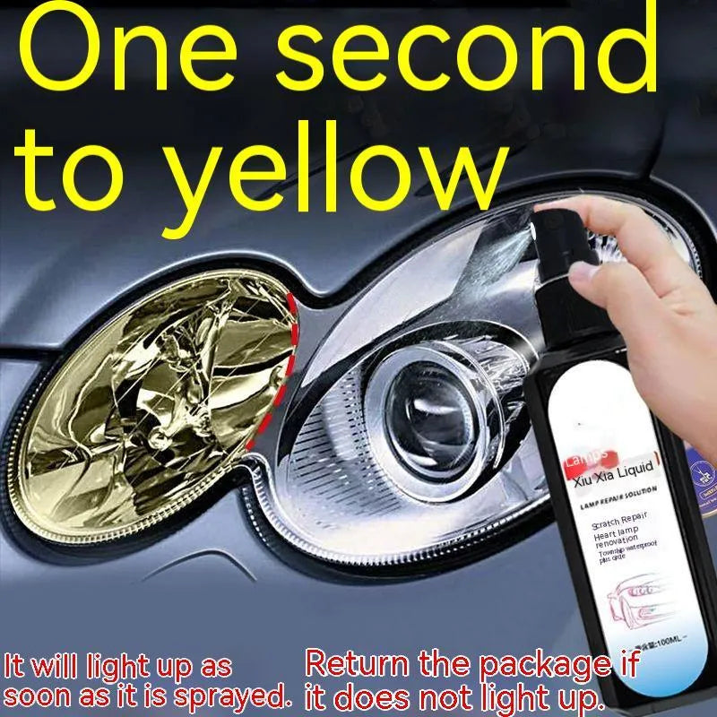 100 ml bottle of car headlight lens renovation and repair liquid