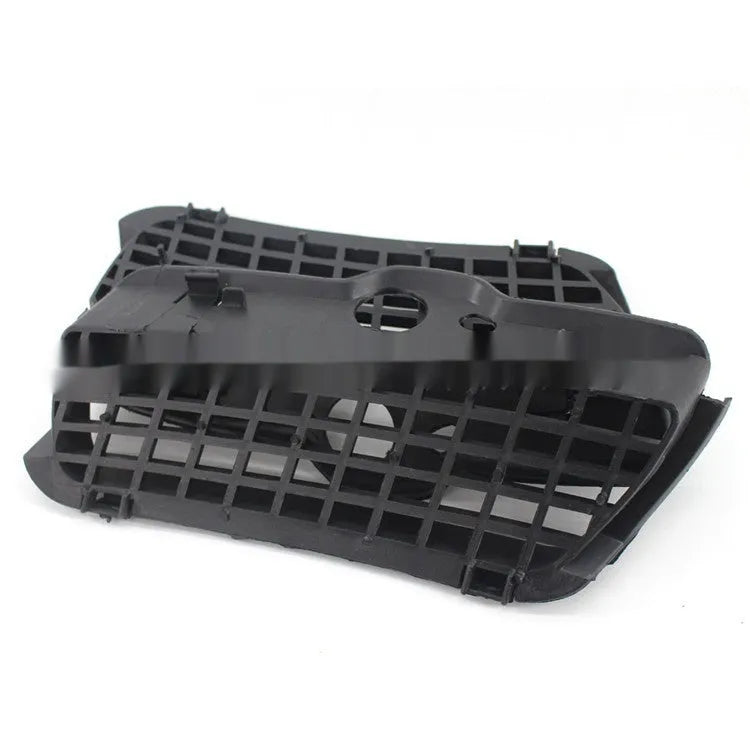 Black ABS plastic Volkswagen Golf 3 front bumper fog light cover pair for lower grille.