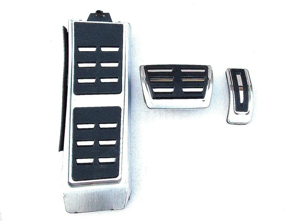 Stainless steel punch-free brake accelerator rest pedal set for Porsche Macan