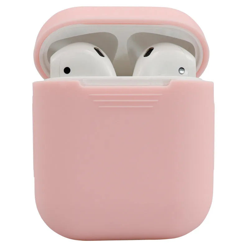 Silicone protective cover for Apple AirPods 2 charging case in multiple colour options