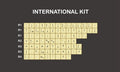 Retro mechanical keyboard in vintage style with USB and PS/2 cables, shown in one of six available colour variations