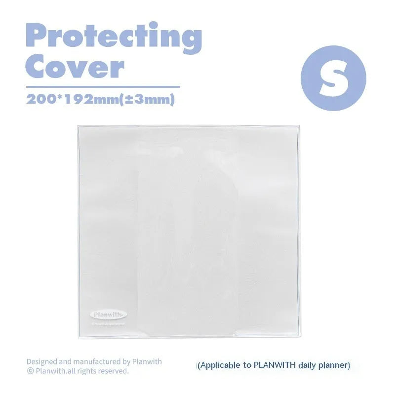 Embossed cover notebook showing 80 sheets of 100g white cow paper with perfect binding