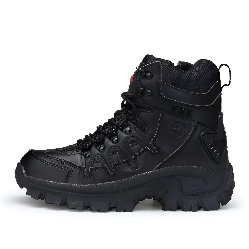 US Army Delta Tactical Boots for men in black or sand with rubber sole