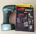 Portable electric car tyre pump with pressure gauge for vehicle maintenance
