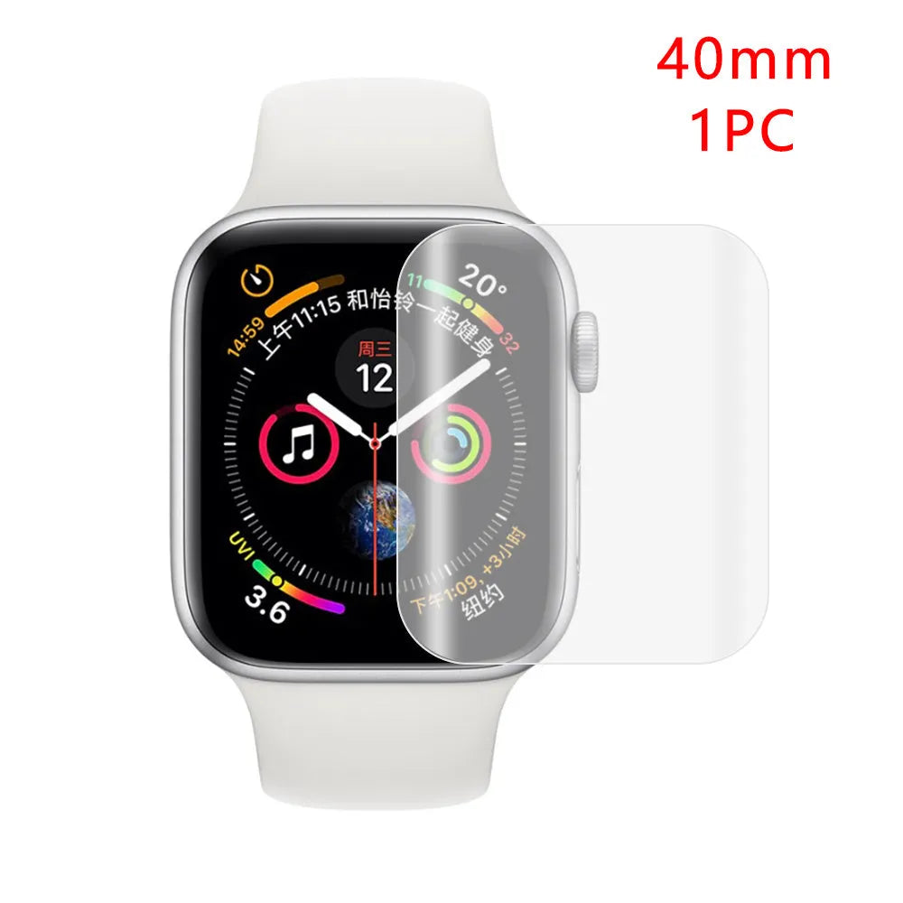 Full screen hydrogel protective film for Apple Watch Series 4 38mm 40mm 42mm 44mm