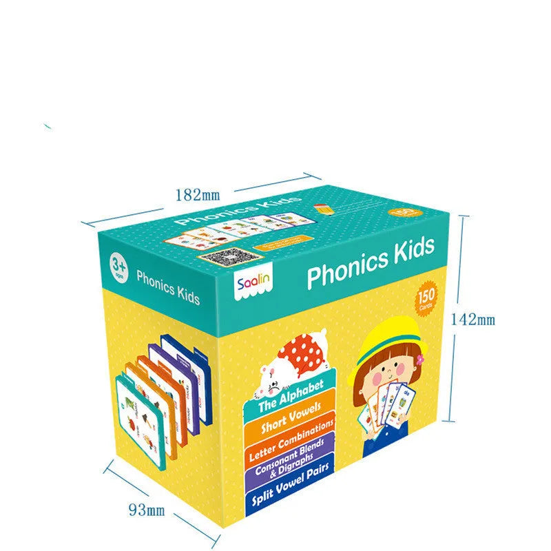 High frequency word card gift box set with 220 game cards and 5 workbooks for early childhood literacy