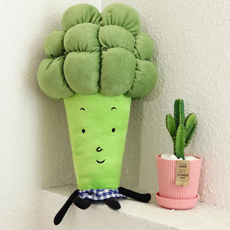 Simulation vegetable plush toy cushion in cute colour, 55cm length, soft stuffed for children