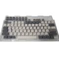 133 key PBT sublimation keycap set for red axis mechanical keyboard with key puller and cowhide box