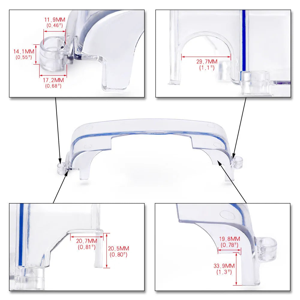 Transparent plastic gear cover for Lexus SC300 IS300 Toyota Chaser Mark II Aristo Crown Majesta 3.0L