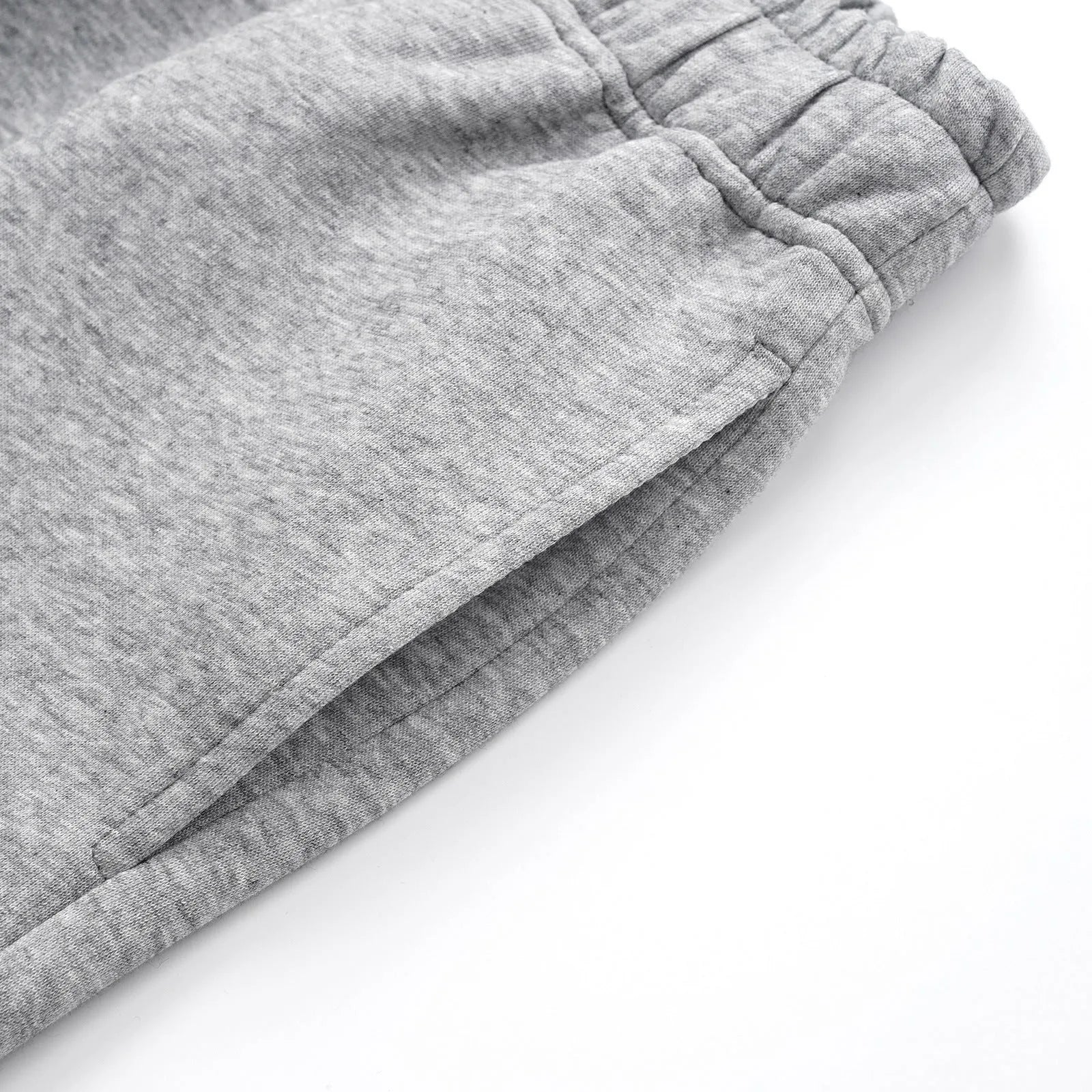 Men's solid colour cotton straight wide-leg casual pants in H803 Black, shown flat lay on neutral background