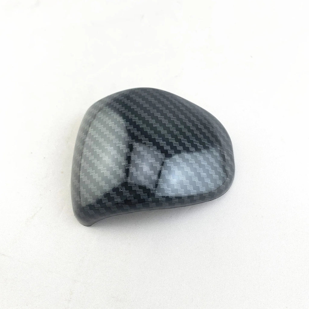 Carbon fibre pattern gear shift cover for car dashboard decoration