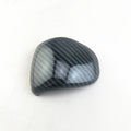 Carbon fibre pattern gear shift cover for car dashboard decoration