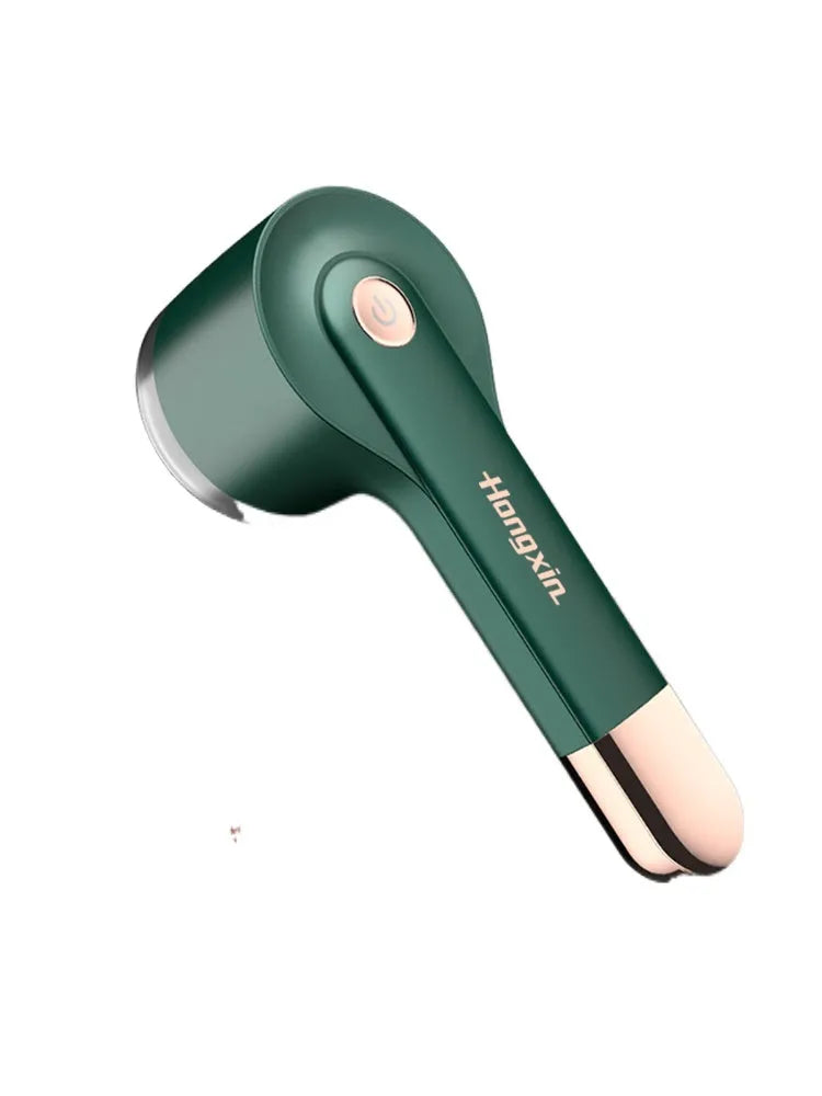 Hair ball trimmer USB charging model with stainless steel knife net, ABS handle, available in Black, Green, Red, High White Adhesive Wool