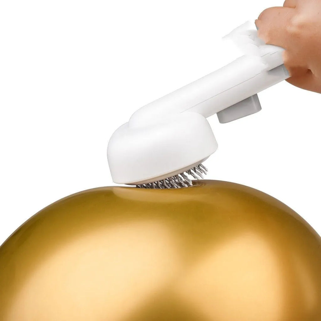 New Style Cat Hair Comb Cleaner white upgrade with self-cleaning one-button hair removal for cats
