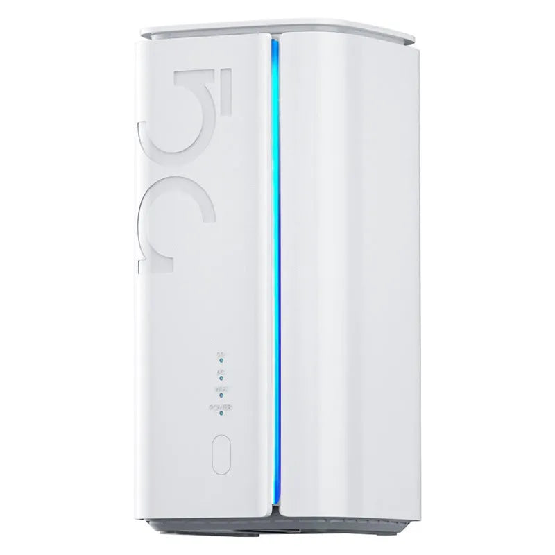 Compact 4G CPE wireless router with data cable and manual package, dimensions 51x30x5mm