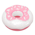 Colourful donut-shaped dog toy with textured molar cleaning surface for canine dental care