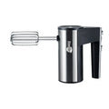 SL-25209 colour electric hand whisk with mixing attachments on white background