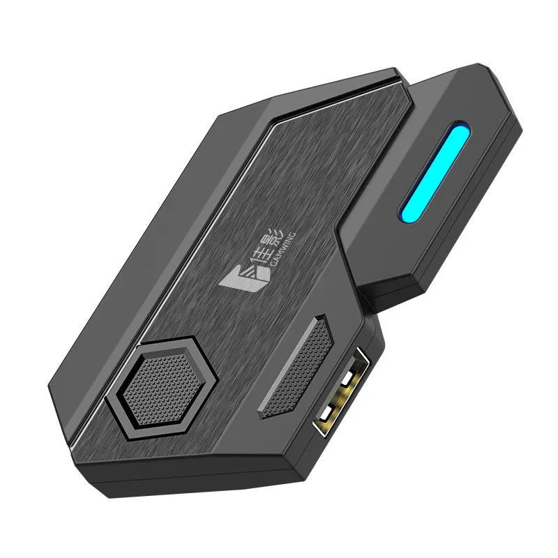 Gamwing Jiaying MIX USB keyboard and mouse converter for mobile gaming.