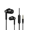 Factory direct in-ear earphones with subwoofer, wired, black and white, for computer and mobile phone, model 65yz7b