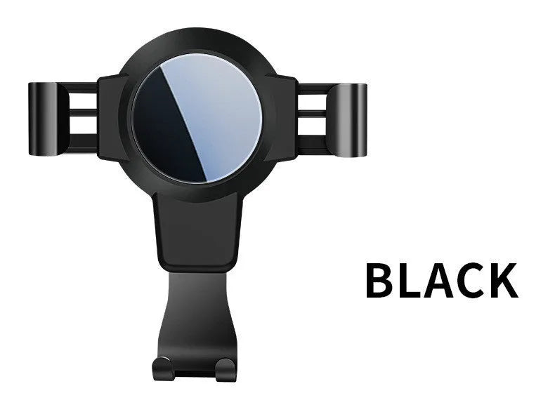 S4 gravity mirror ABS mobile phone bracket mounted on car air conditioning vent holding smartphone