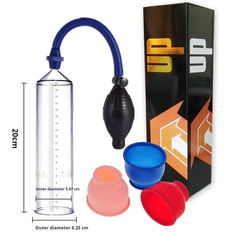 Male penis simulator silicone cover accessory set with plastic valve exerciser for minimalist home exercise machines