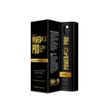 Compact 10ml men's botanical body spray bottle for external moisturising care.