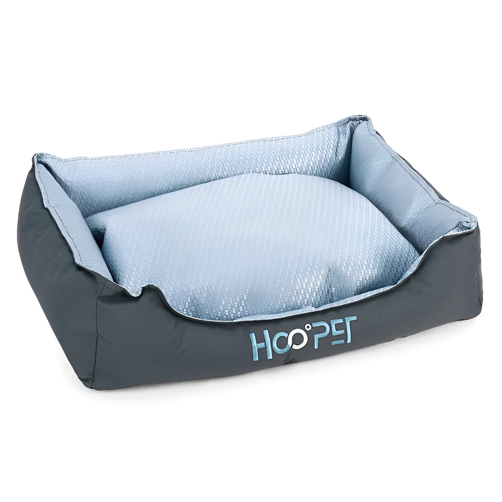 Soft summer cave-style pet bed with removable cover for small to large dogs and cats up to 30kg