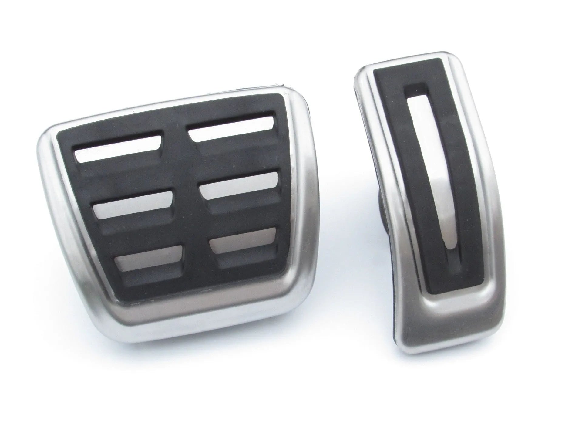 Stainless steel punch-free brake accelerator rest pedal set for Porsche Macan