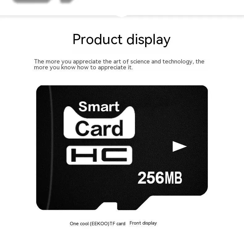 256MB TF memory card for MP3 MP4 camera mobile phone compact digital storage
